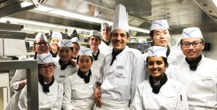 Les Roches Roots brigata con chef