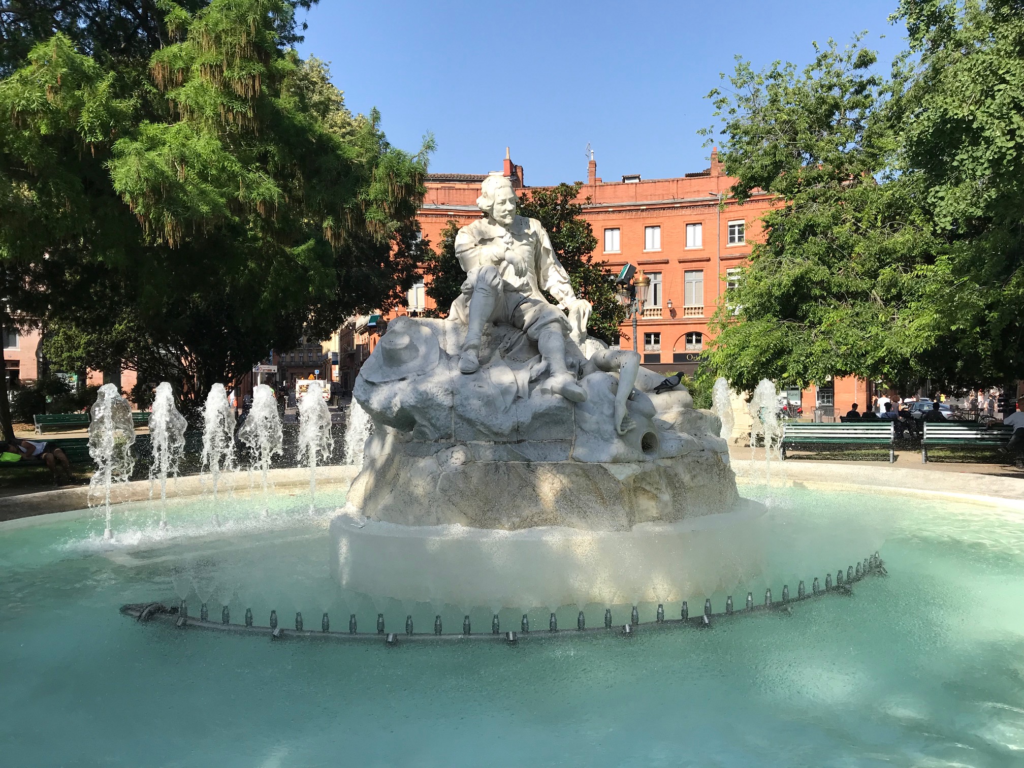 50 cose meravigliose Toulouse Godolin fontana