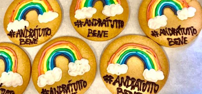 I biscotti #Andràtuttobene di Matteo Cunsolo