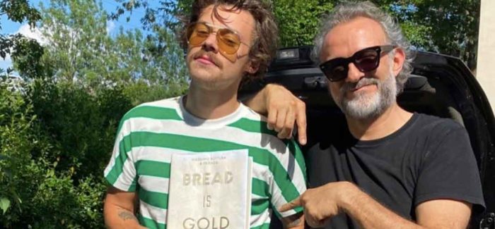 Harry Styles a Modena da Massimo Bottura