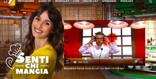 benedetta Parodi senti chi mangia tv la7