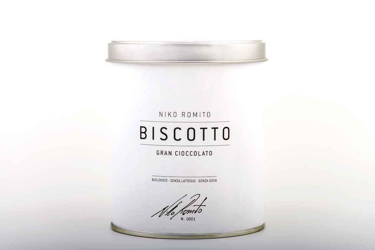 niko romito biscotto cioccolato latta