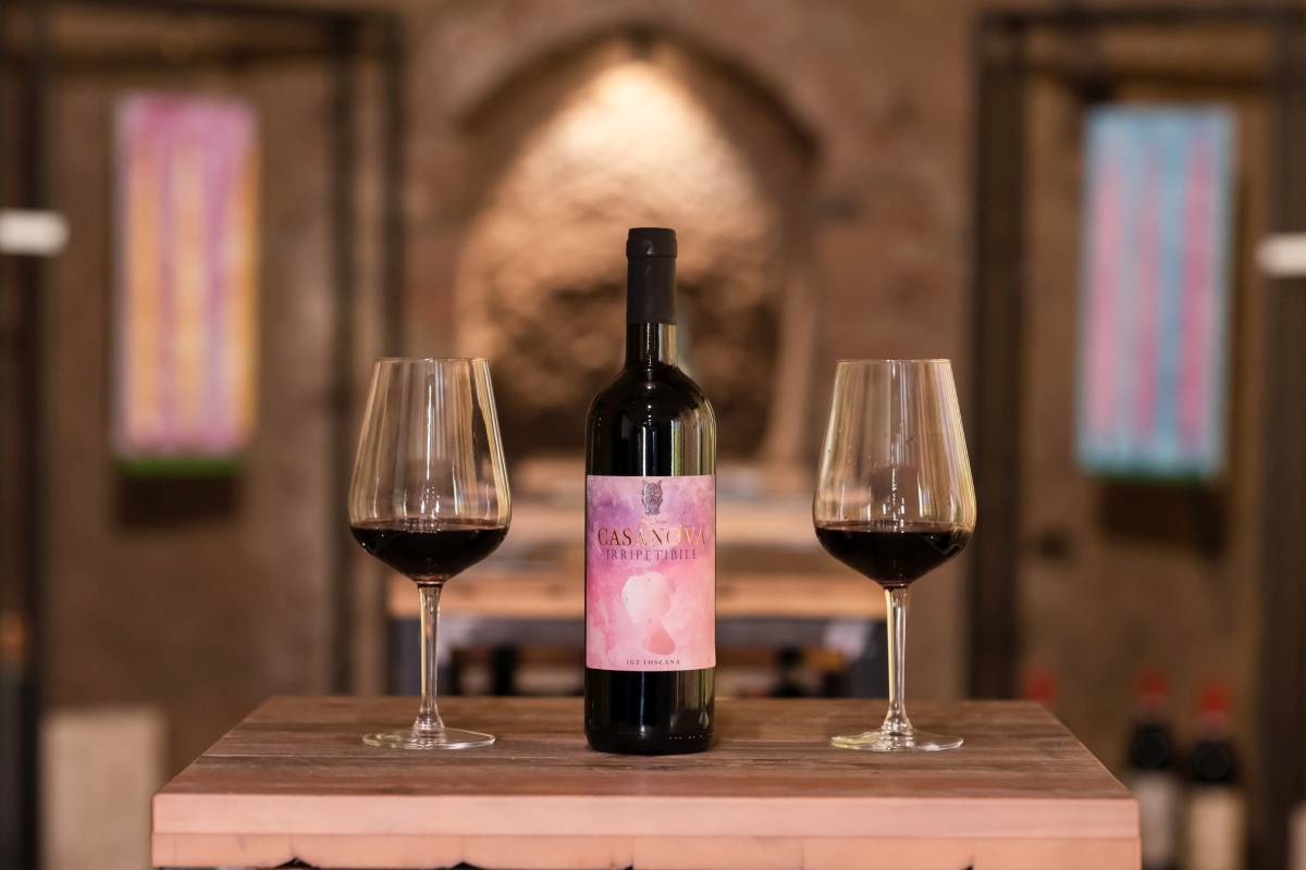 podere casanova vino irripetibile san valentino