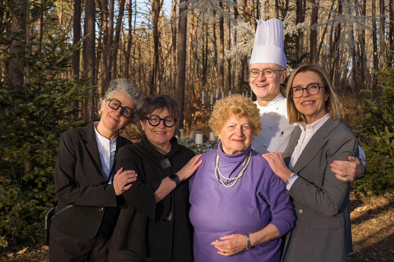 Ristorante Tarantola 4 donne e chef Vittorio